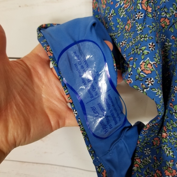 Veronica Beard | Sails Micro Floral Blue One Piece Swimsuit NEW - Picture 5 of 7